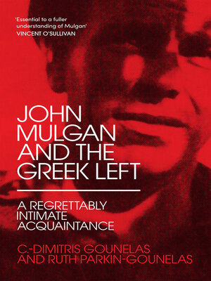 cover image of John Mulgan and the Greek Left
